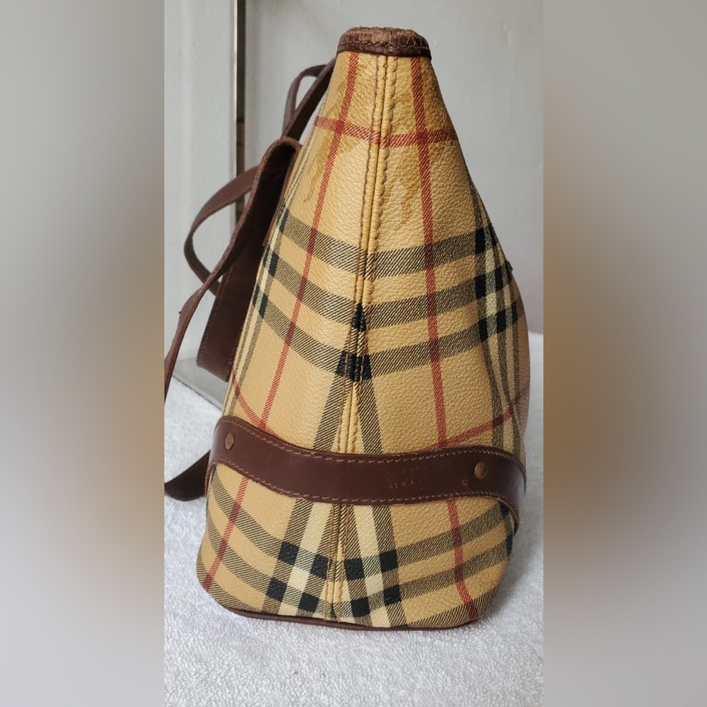 Burberry Haymarket check tote bag - Picture 6 of 13